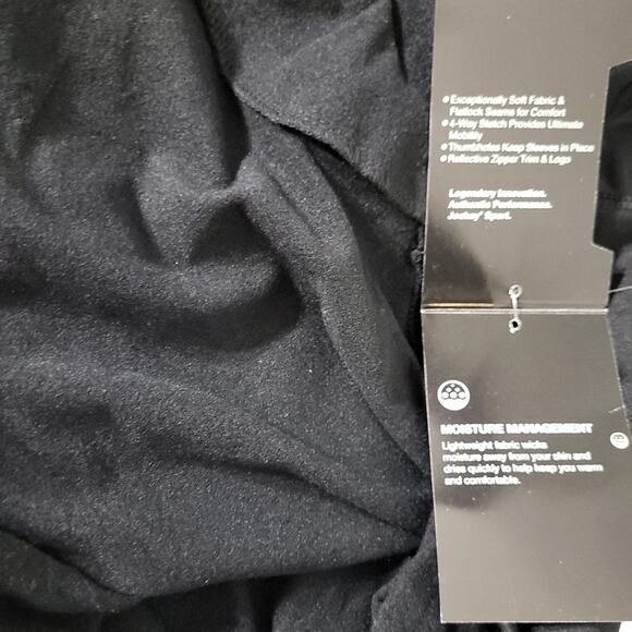 JOCKEY Top L LARGE Sport Mens Quarter Zip Athletic Fit - Picture 8 of 9